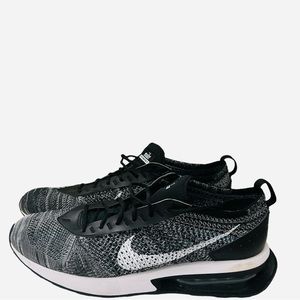Nike Air Max Flyknit Racer Black Sneakers- size 12